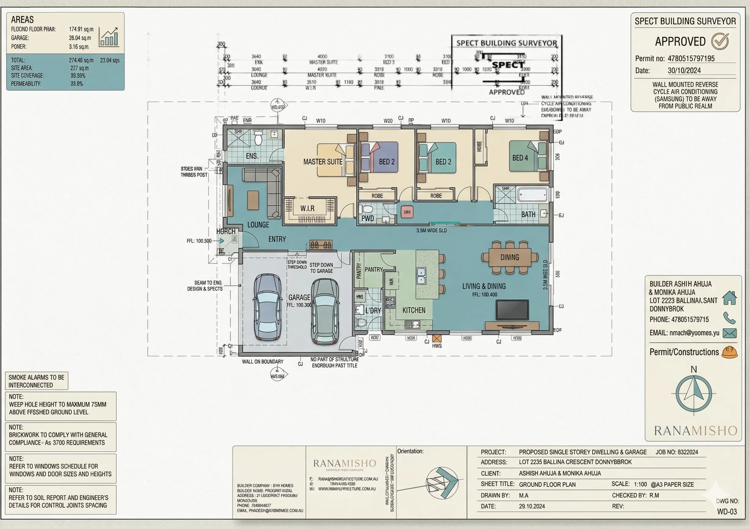 4 Bedroom Floor Plan